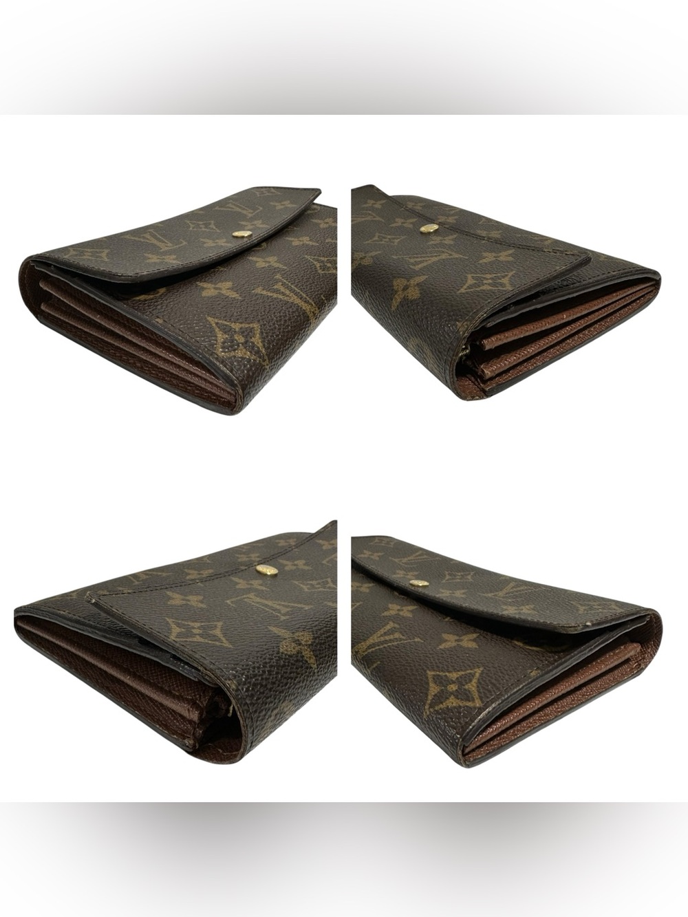 Louis Vuitton Monogram Leather Sarah Wallet on Chain - Picture 7 of 14